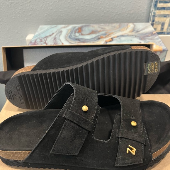 Zadig &Voltaire sandals, black suede, new in box with dustbag! EU size 40 - Picture 5 of 8